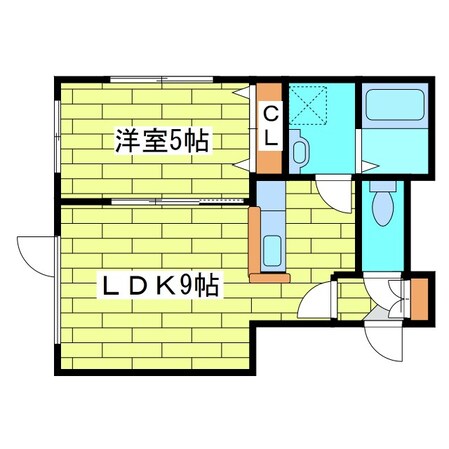 フォレスト平岡IIの物件間取画像